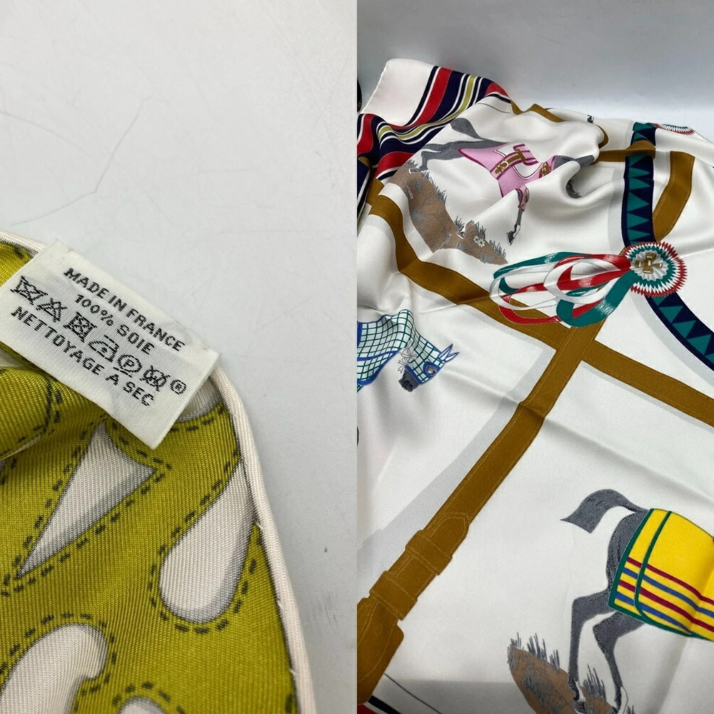 HERMES Black Scarf - Picture 4 of 8